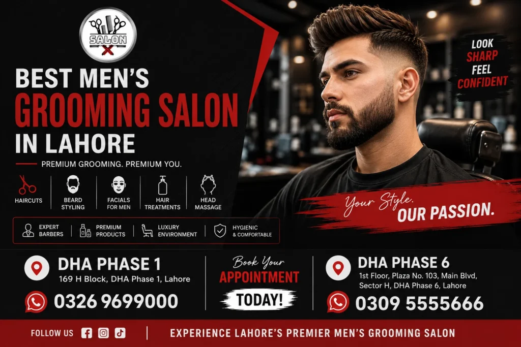 Best Men's Grooming Salon in Lahore