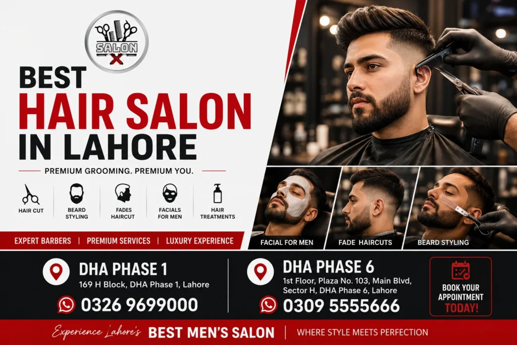 best hair salon in lahore